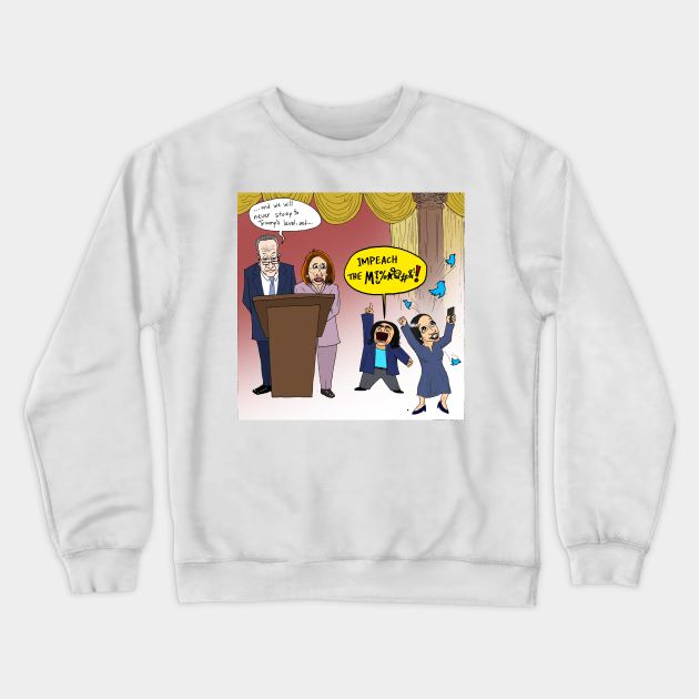 Democrats 2019 Crewneck Sweatshirt by Felipe.Makes.Cartoons